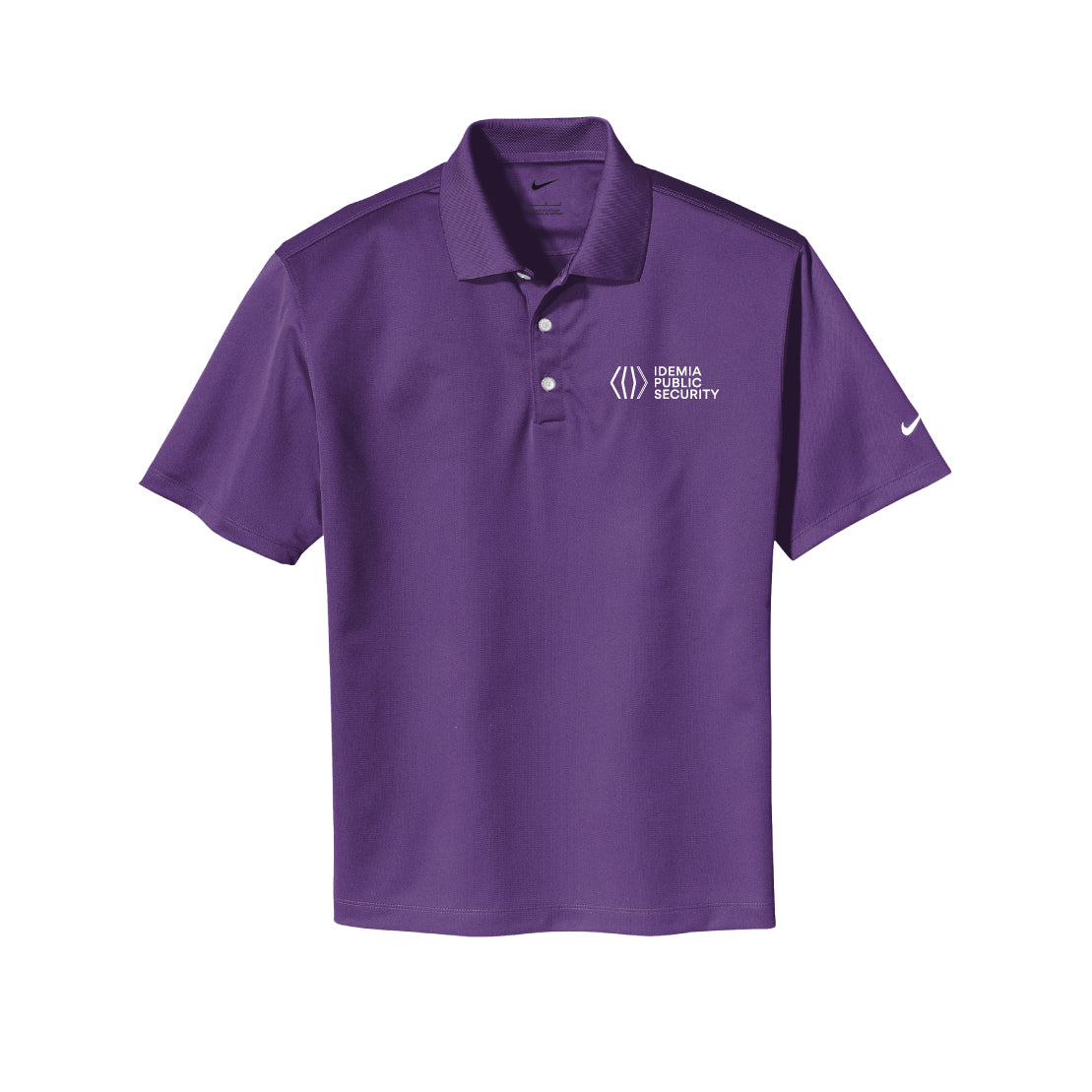 Men's Nike Golf Tech Basic Dri-Fit Polo Purple - Main Image
