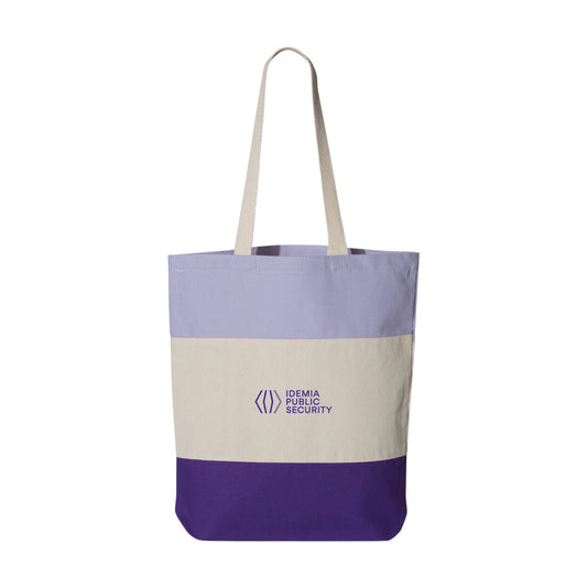 Tri-Colored Tote Bag